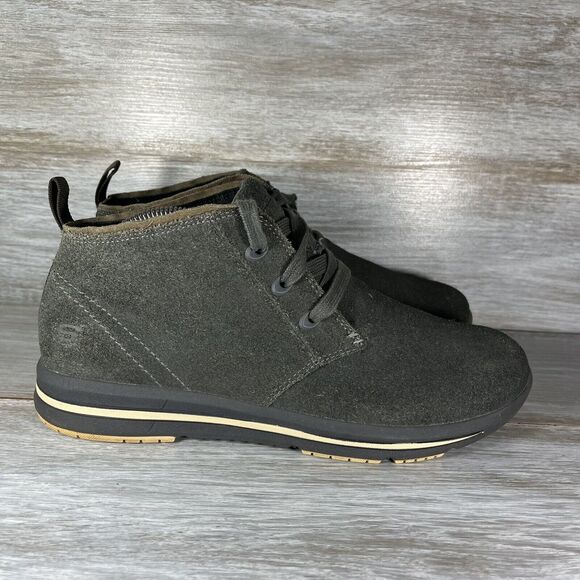 Skechers Men’s Doren Marcin Relaxed Fit Suede Leather Boots Size 8.5 - Picture 3 of 10